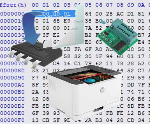 fix dump flashHP 150nw