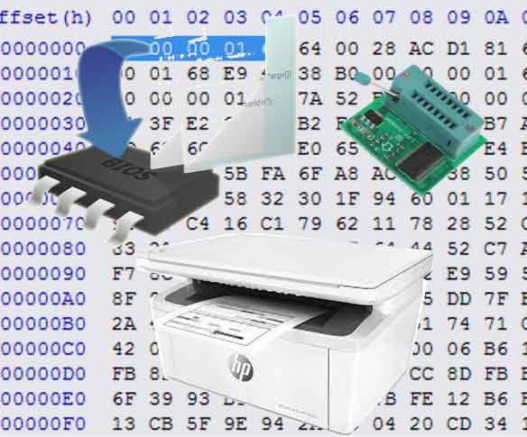 فایل فلش دمپ HP M28a