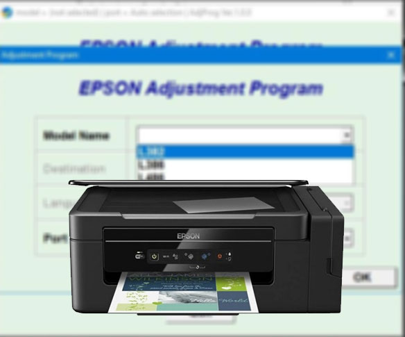 نرم افزار ریست پرینتر Epson L350