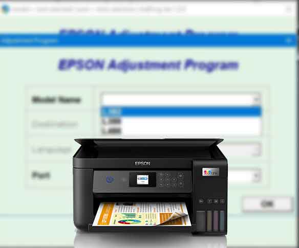 Reset Printer Epson-L4260