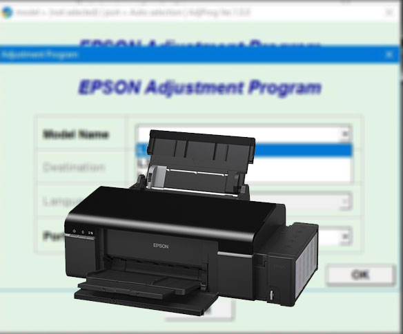 نرم افزار ریست پرینتر Epson L800